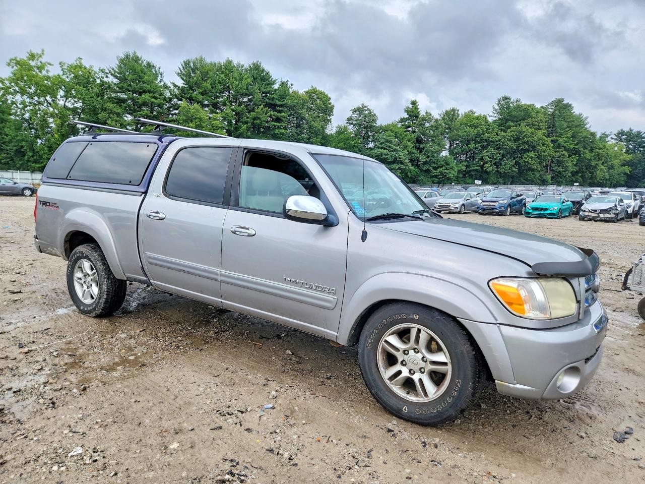 2006 Toyota Tundra Double Cab Sr5 Серебряный vin: 5TBDT44126S504860
