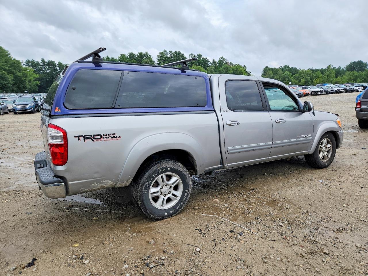 2006 Toyota Tundra Double Cab Sr5 Серебряный vin: 5TBDT44126S504860