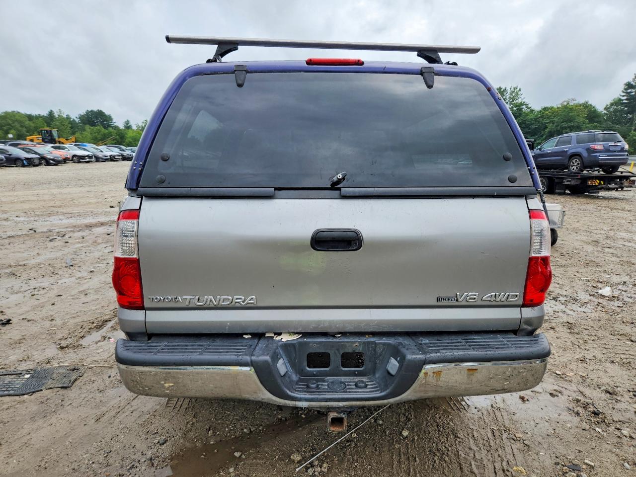 2006 Toyota Tundra Double Cab Sr5 Серебряный vin: 5TBDT44126S504860