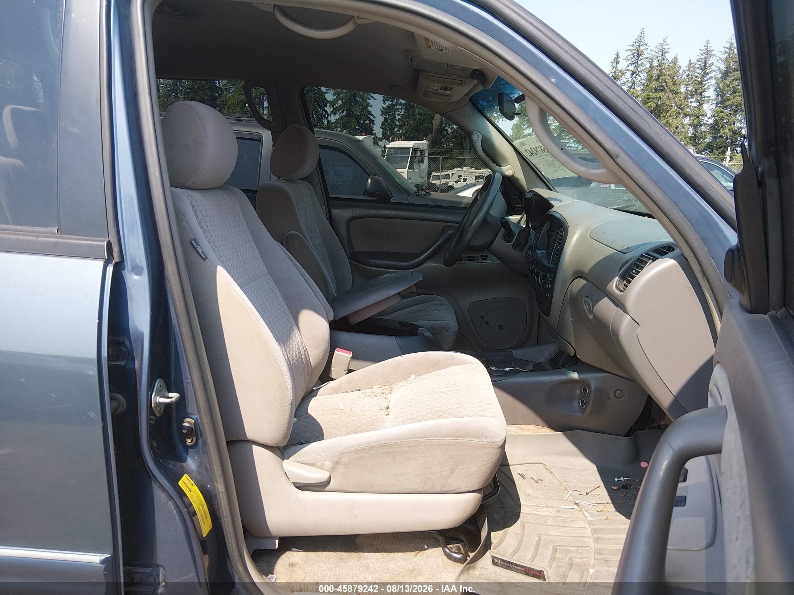 2006 Toyota Tundra Sr5 V8 Blue vin: 5TBDT44126S518709
