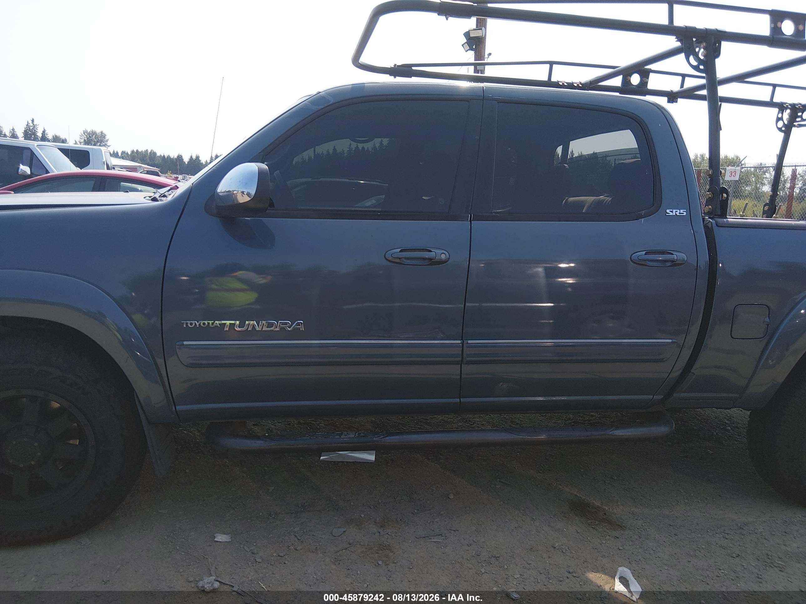 2006 Toyota Tundra Sr5 V8 Blue vin: 5TBDT44126S518709