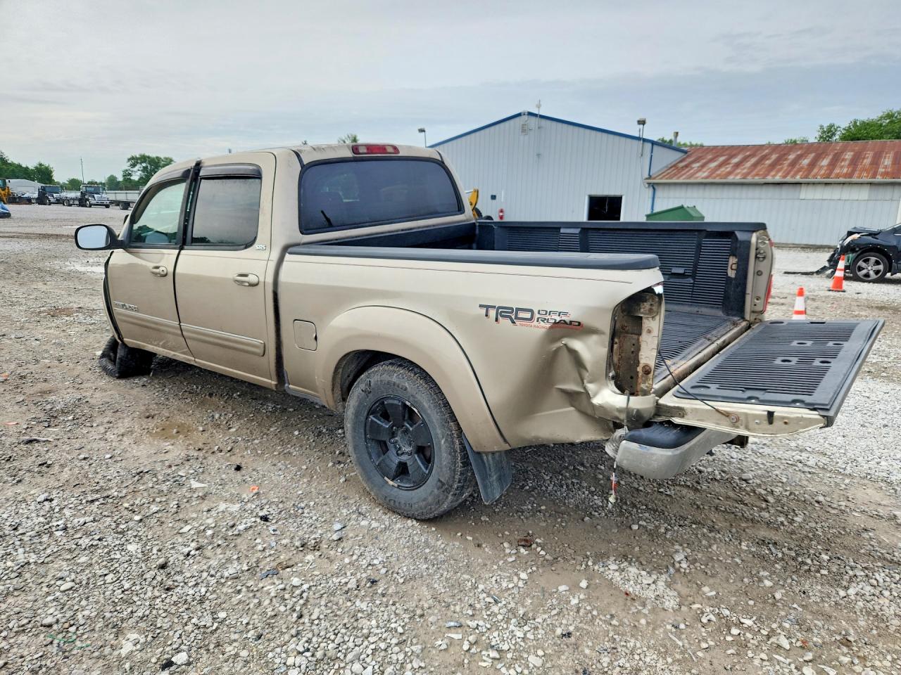 2004 Toyota Tundra Double Cab Sr5 Желто-коричневый vin: 5TBDT44134S443936