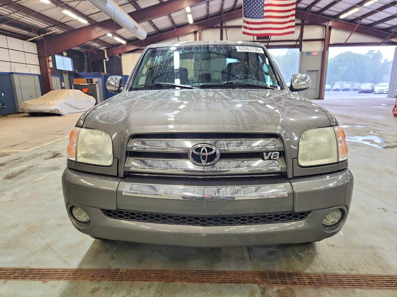 2004 Toyota Tundra Sr5 Gray vin: 5TBDT44134S453320