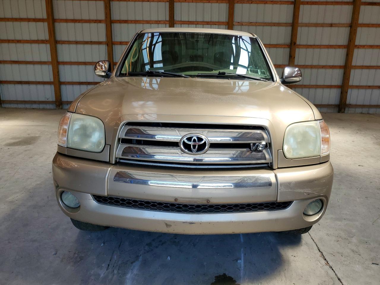 2005 Toyota Tundra Double Cab Sr5 Tan vin: 5TBDT44135S470782