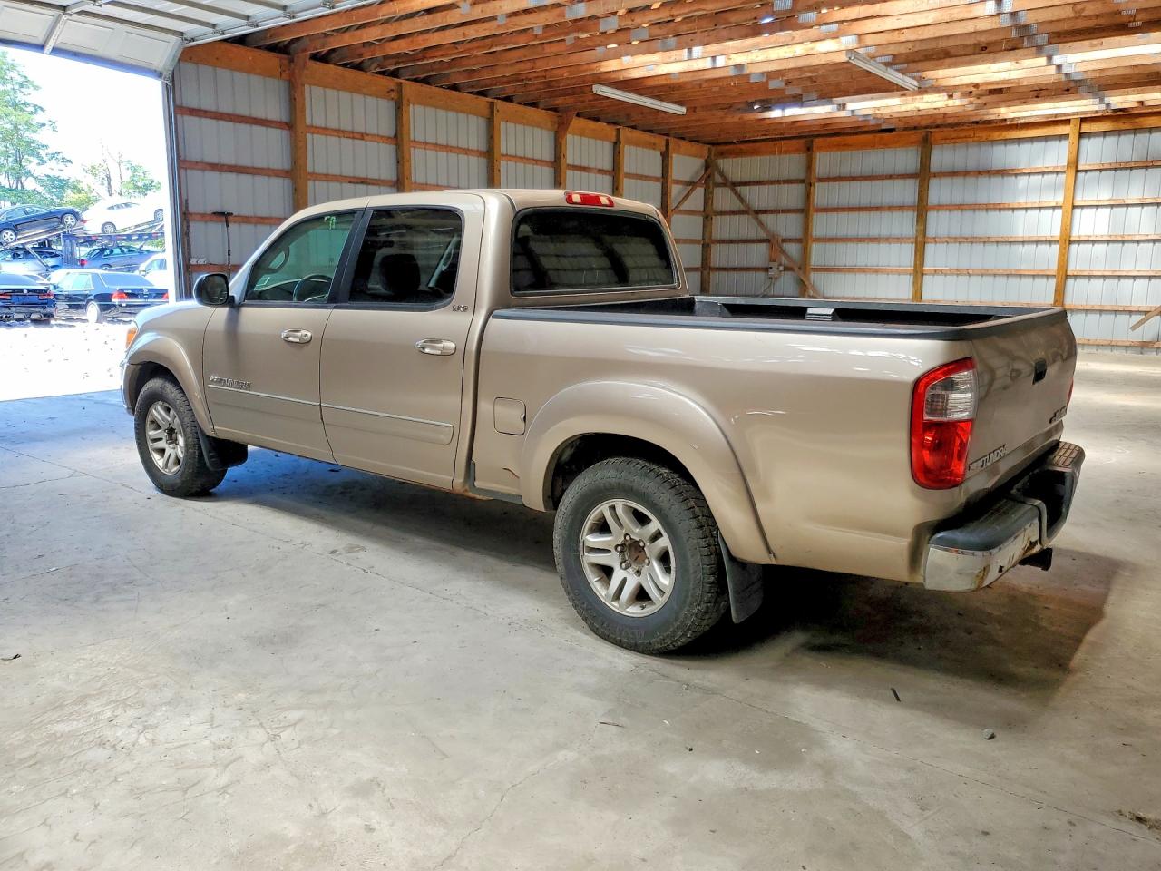 2005 Toyota Tundra Double Cab Sr5 Tan vin: 5TBDT44135S470782