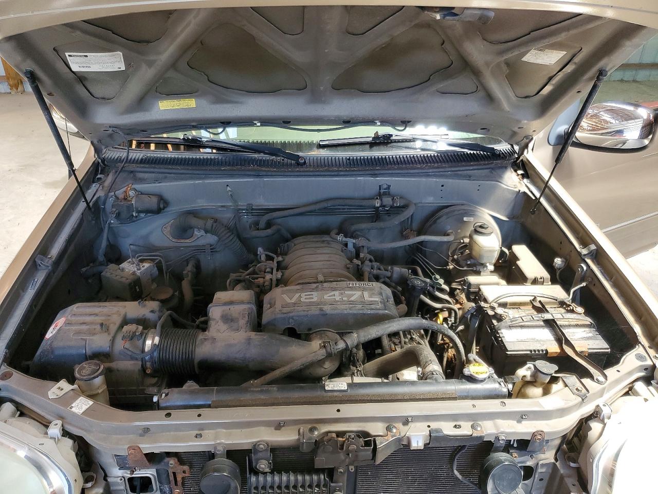 2005 Toyota Tundra Double Cab Sr5 Tan vin: 5TBDT44135S470782