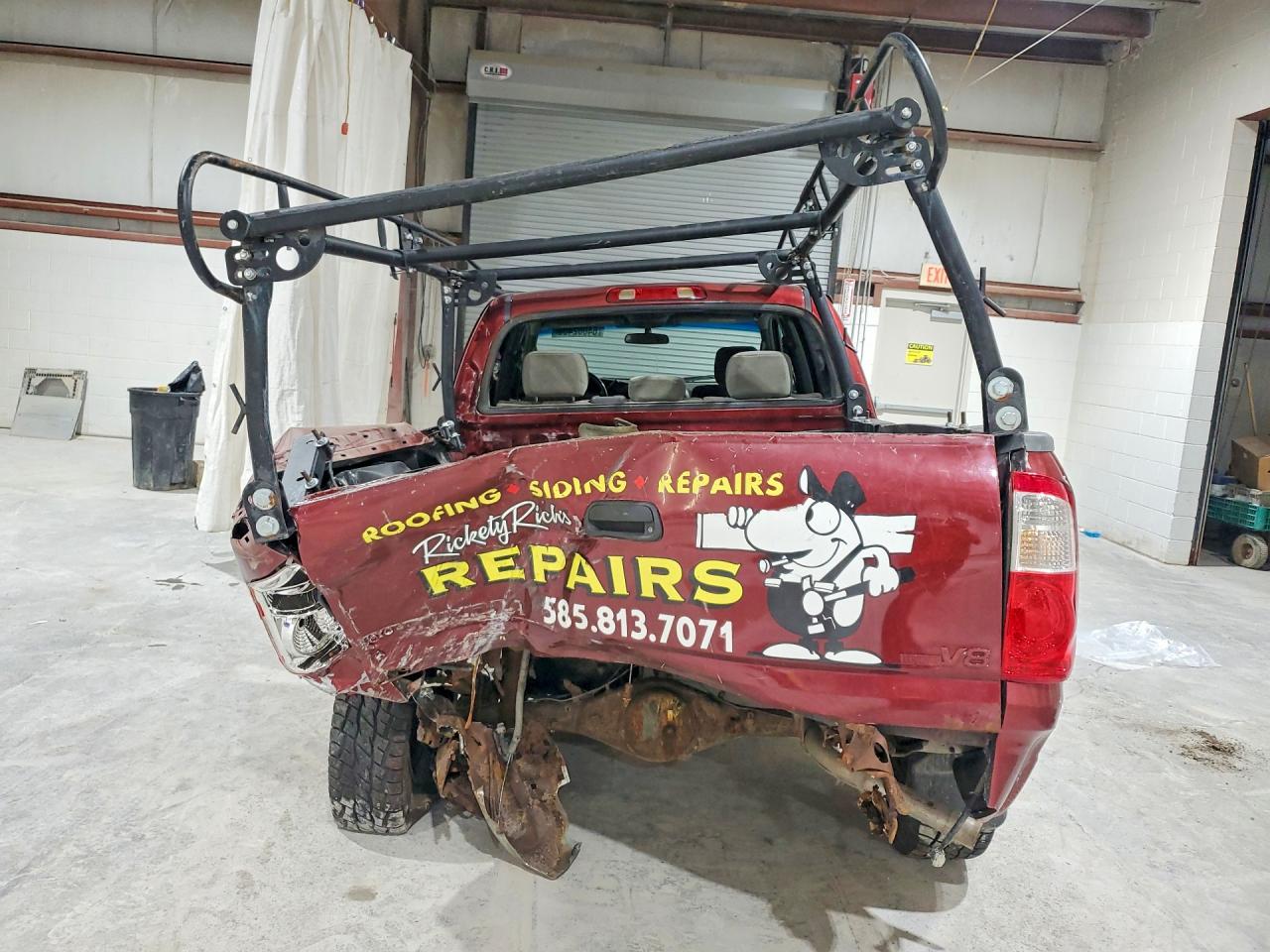 2005 Toyota Tundra Double Cab Sr5 Burgundy vin: 5TBDT44135S475237