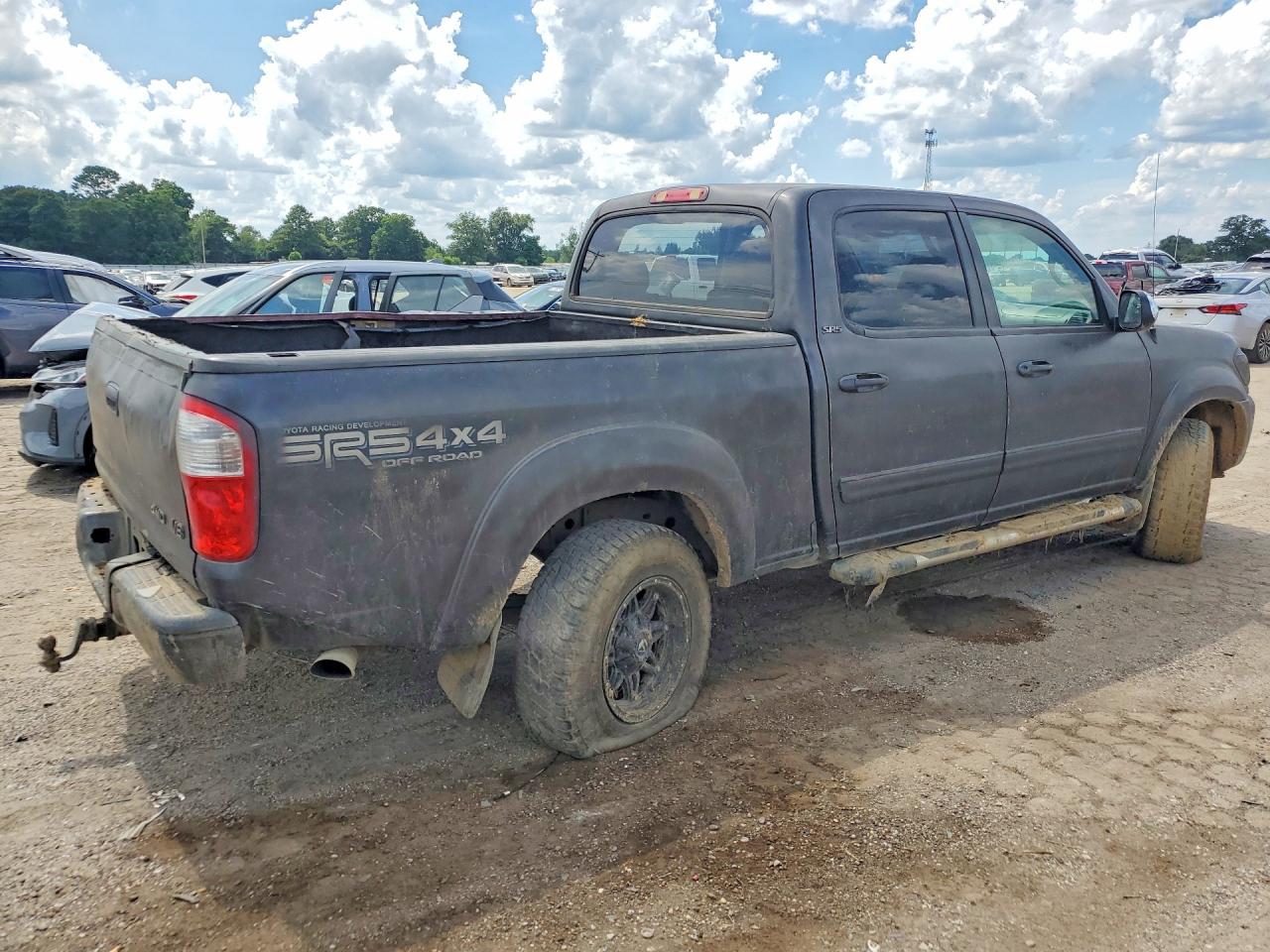 2005 Toyota Tundra Double Cab Sr5 Серый vin: 5TBDT44135S481975