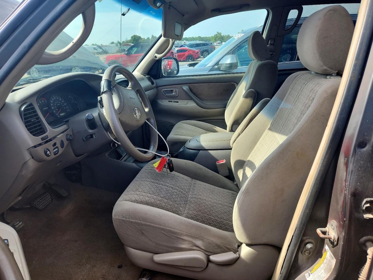 2005 Toyota Tundra Double Cab Sr5 Серый vin: 5TBDT44135S481975