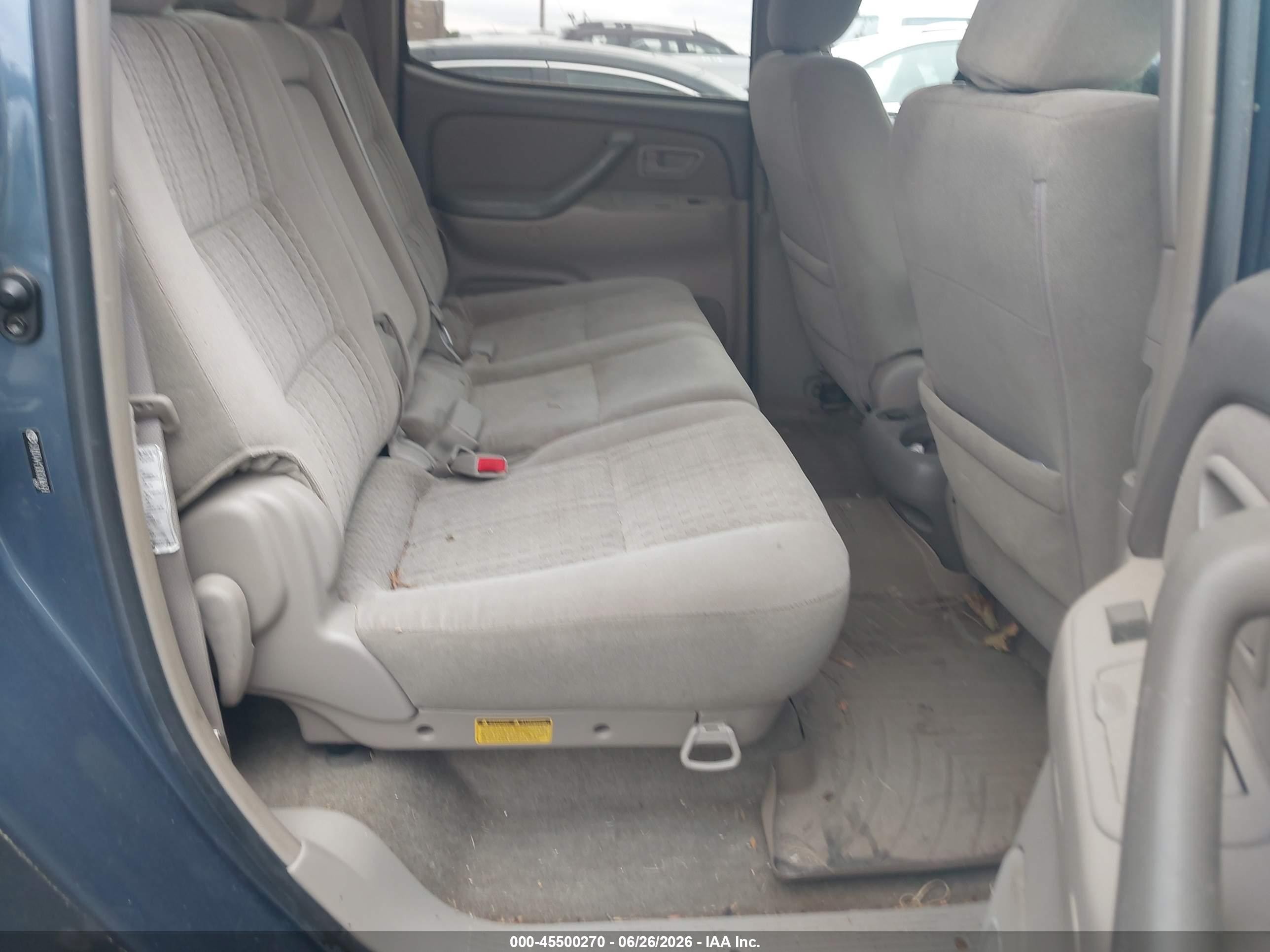 2006 Toyota Tundra Sr5 V8 Blue vin: 5TBDT44136S508478