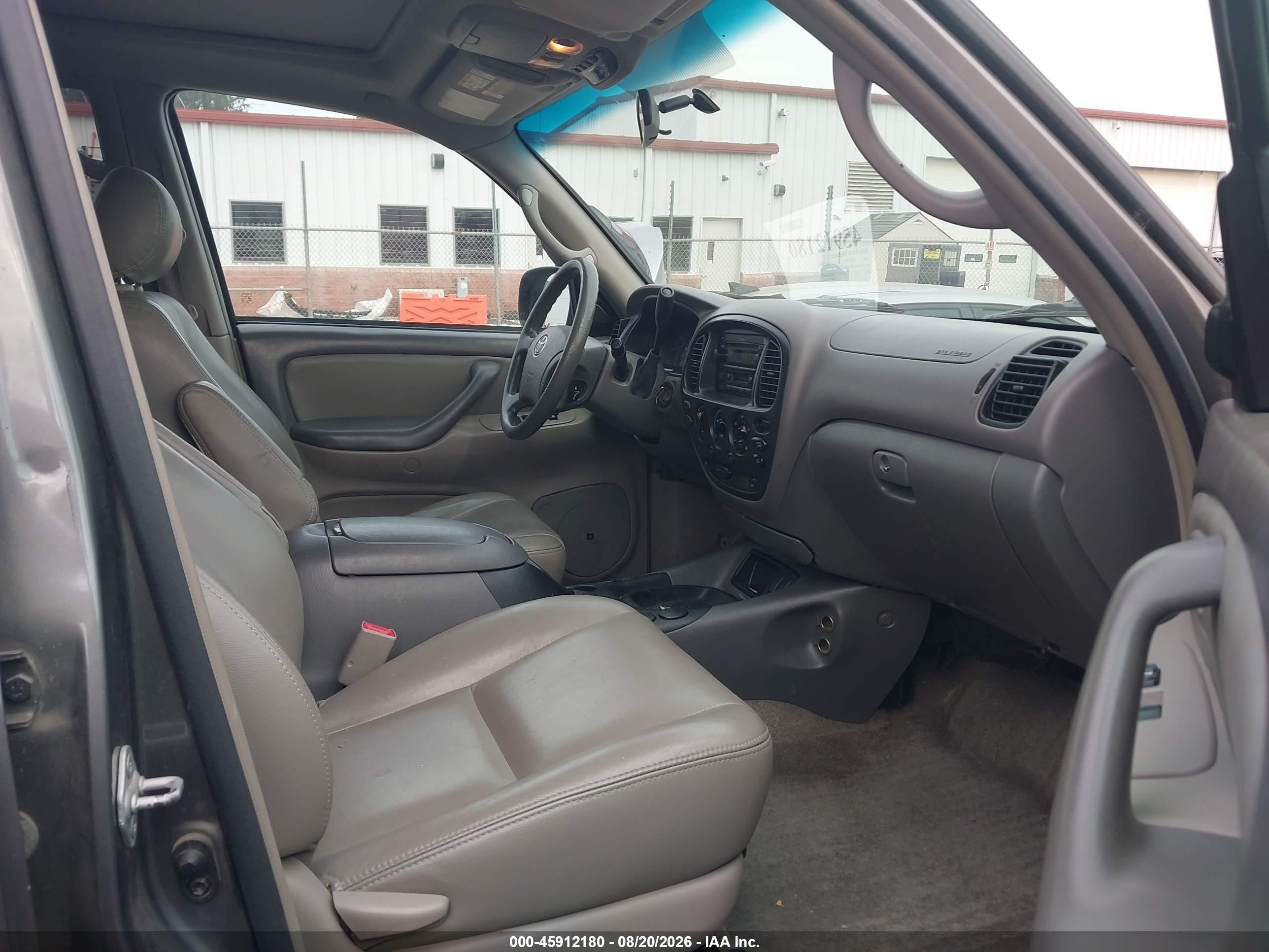 2006 Toyota Tundra Sr5 V8 Gray vin: 5TBDT44136S523093