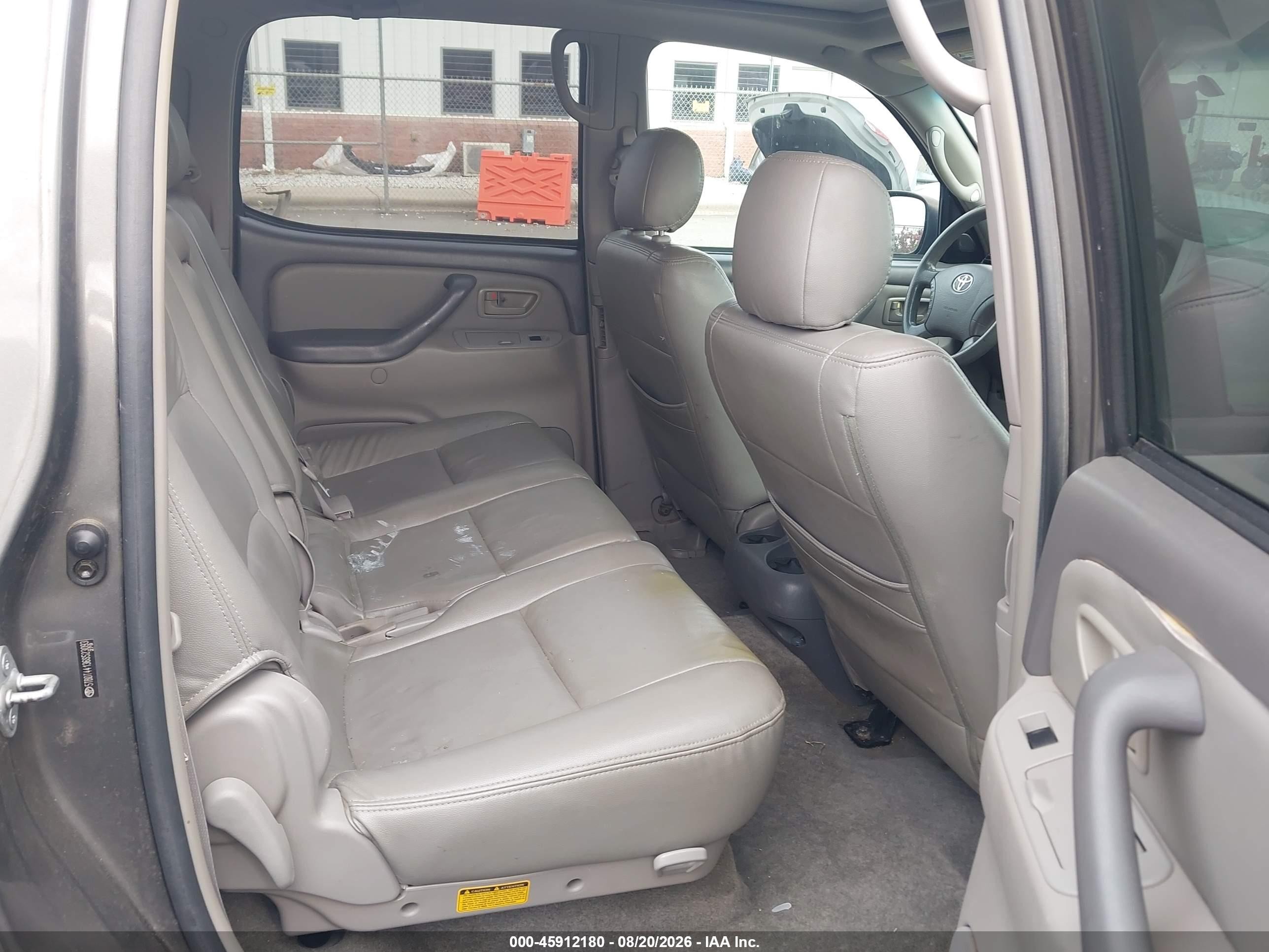 2006 Toyota Tundra Sr5 V8 Gray vin: 5TBDT44136S523093