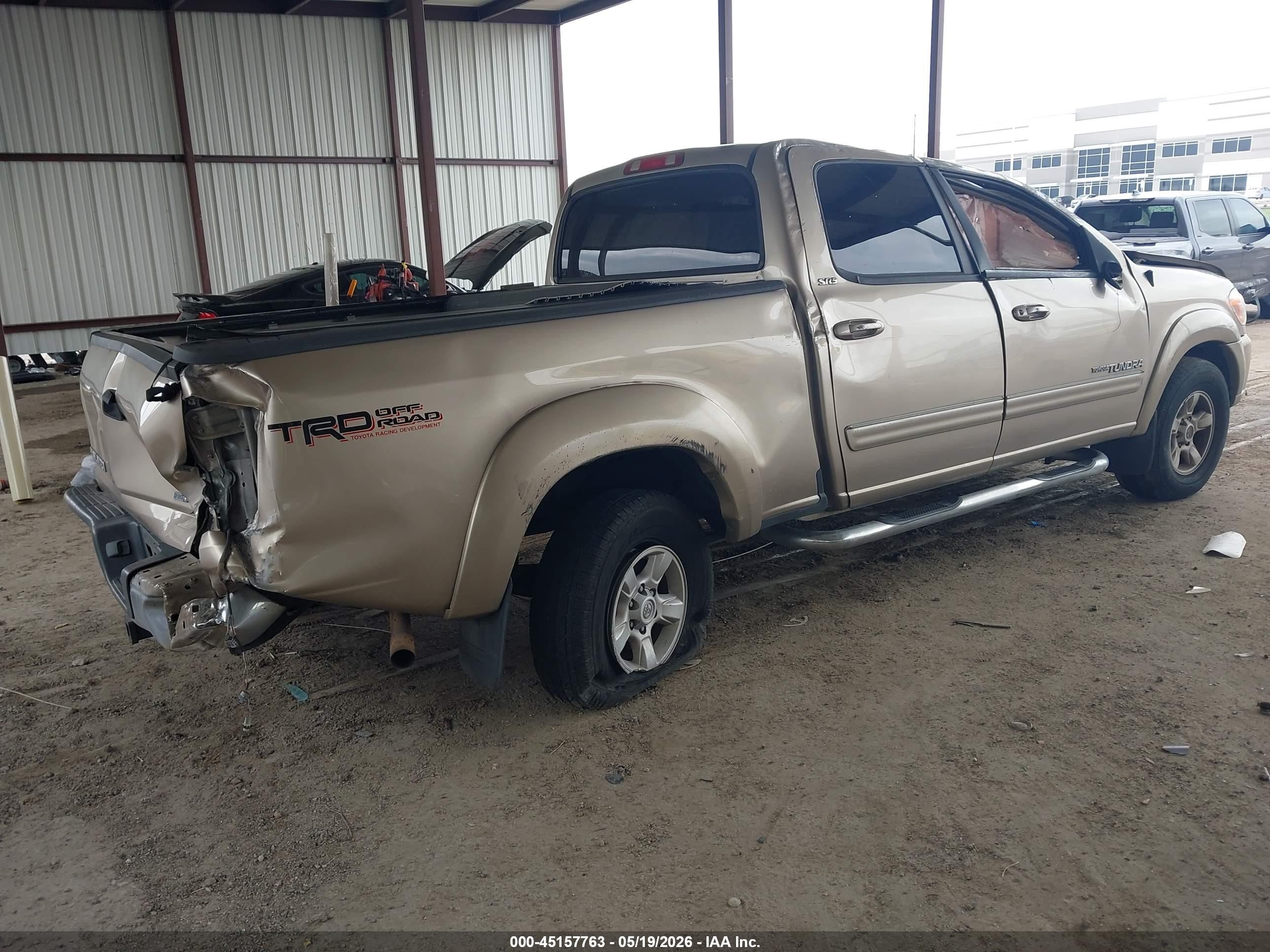 2006 Toyota Tundra Sr5 V8 Brown vin: 5TBDT44136S542646