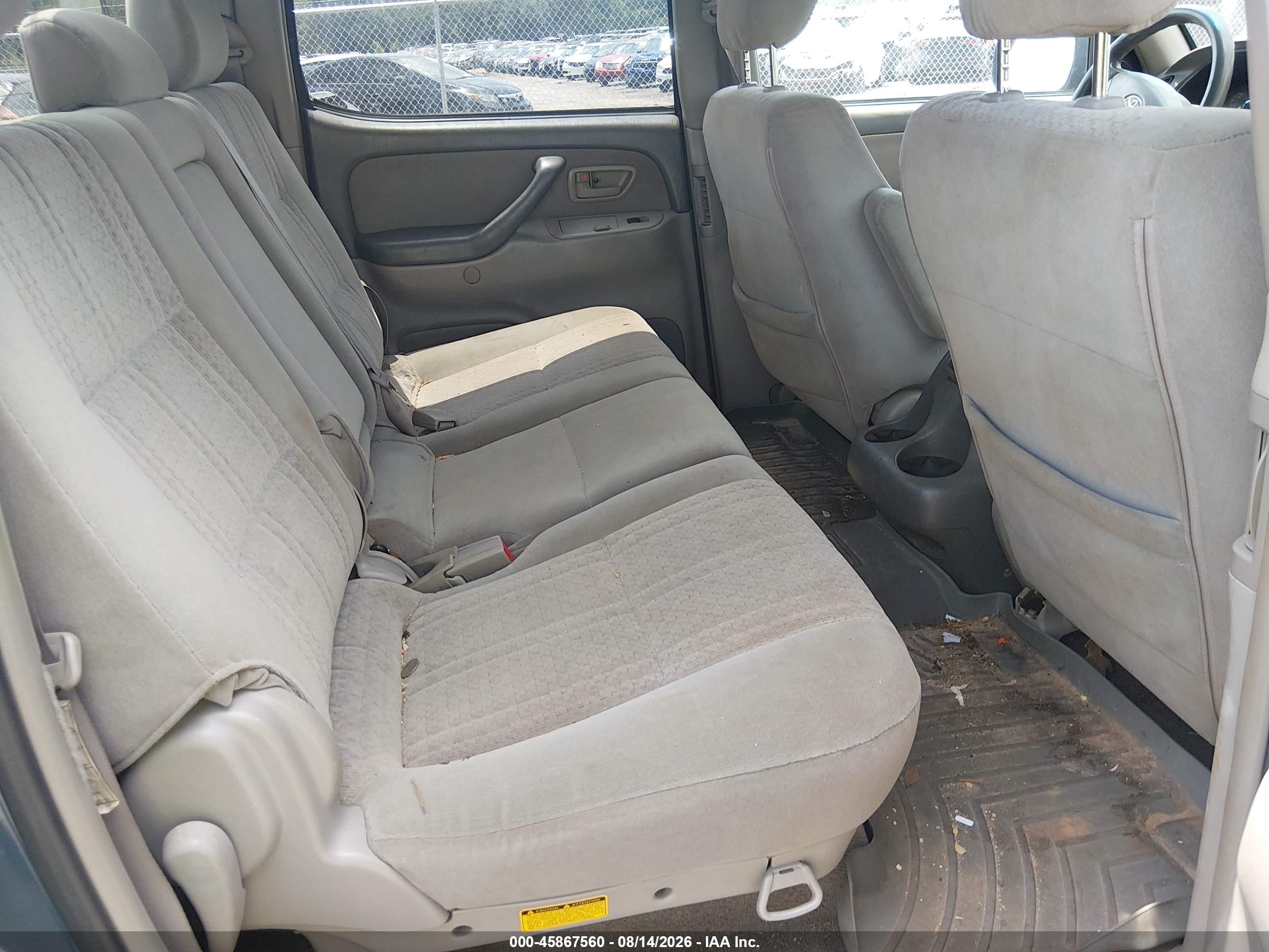 2005 Toyota Tundra Sr5 V8 Blue vin: 5TBDT44145S480074