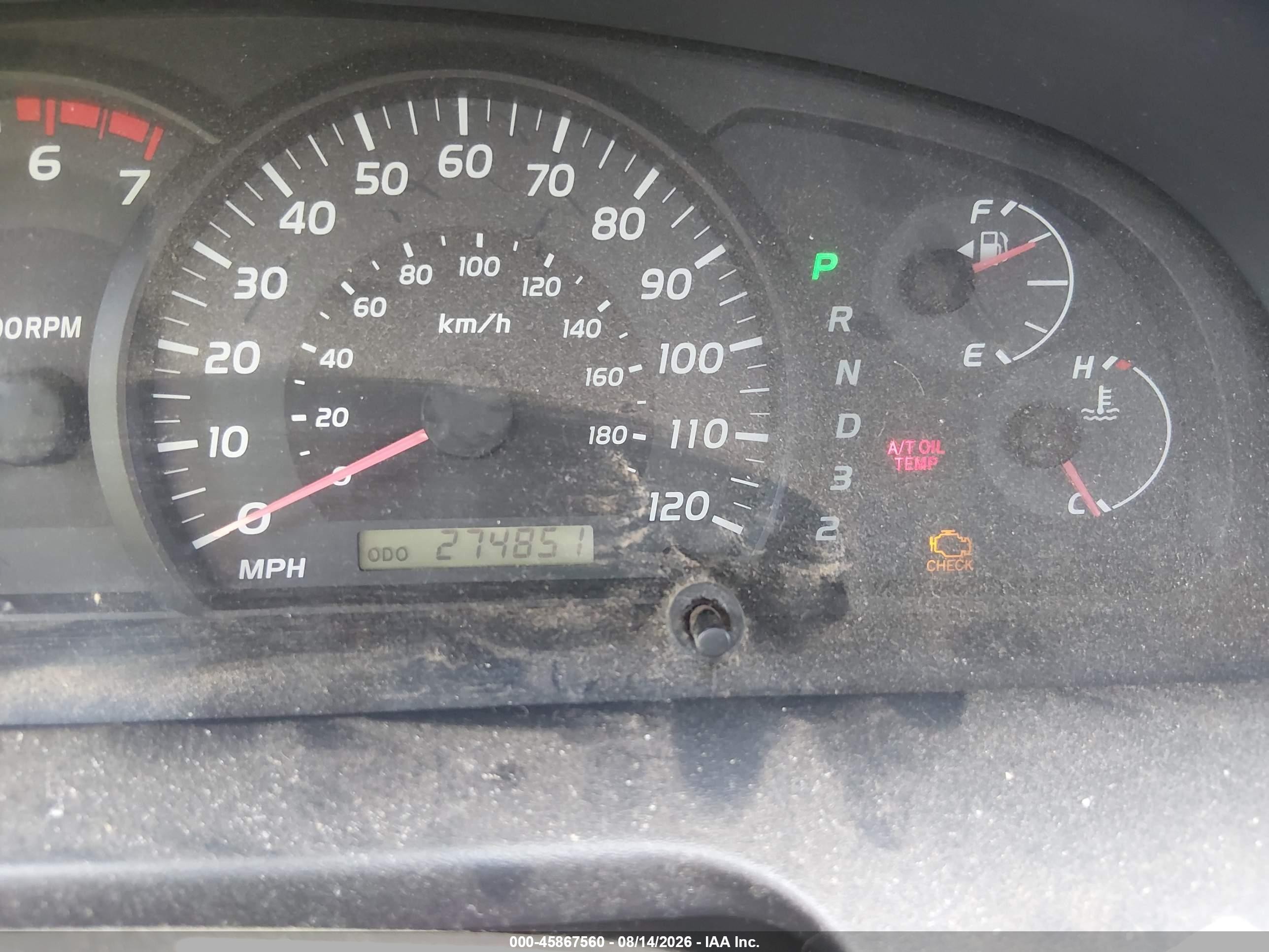 2005 Toyota Tundra Sr5 V8 Blue vin: 5TBDT44145S480074