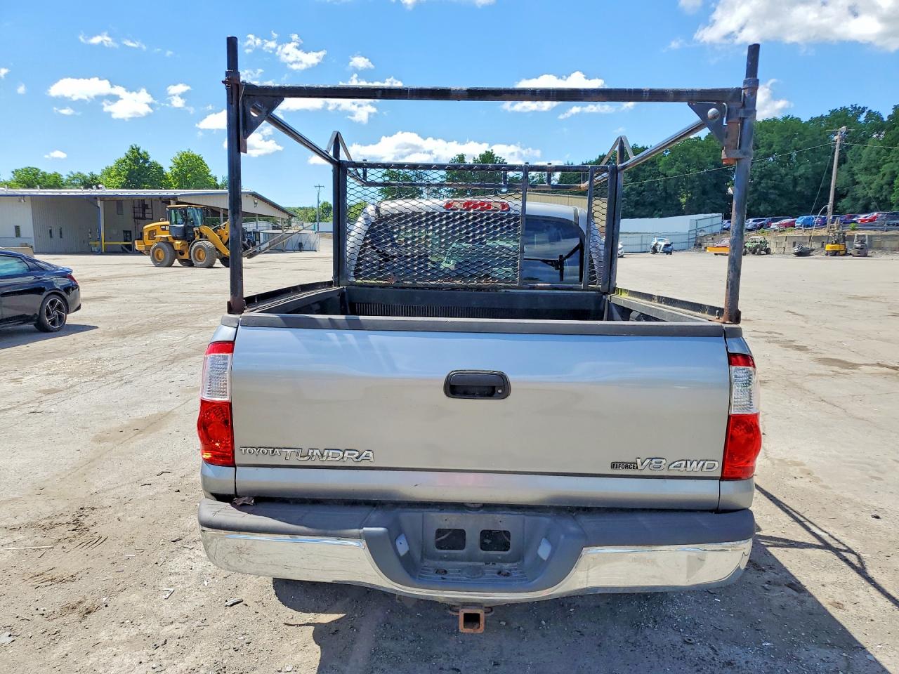 2006 Toyota Tundra Double Cab Sr5 Серый vin: 5TBDT44146S506416