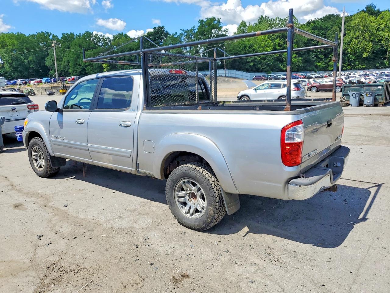 2006 Toyota Tundra Double Cab Sr5 Серый vin: 5TBDT44146S506416
