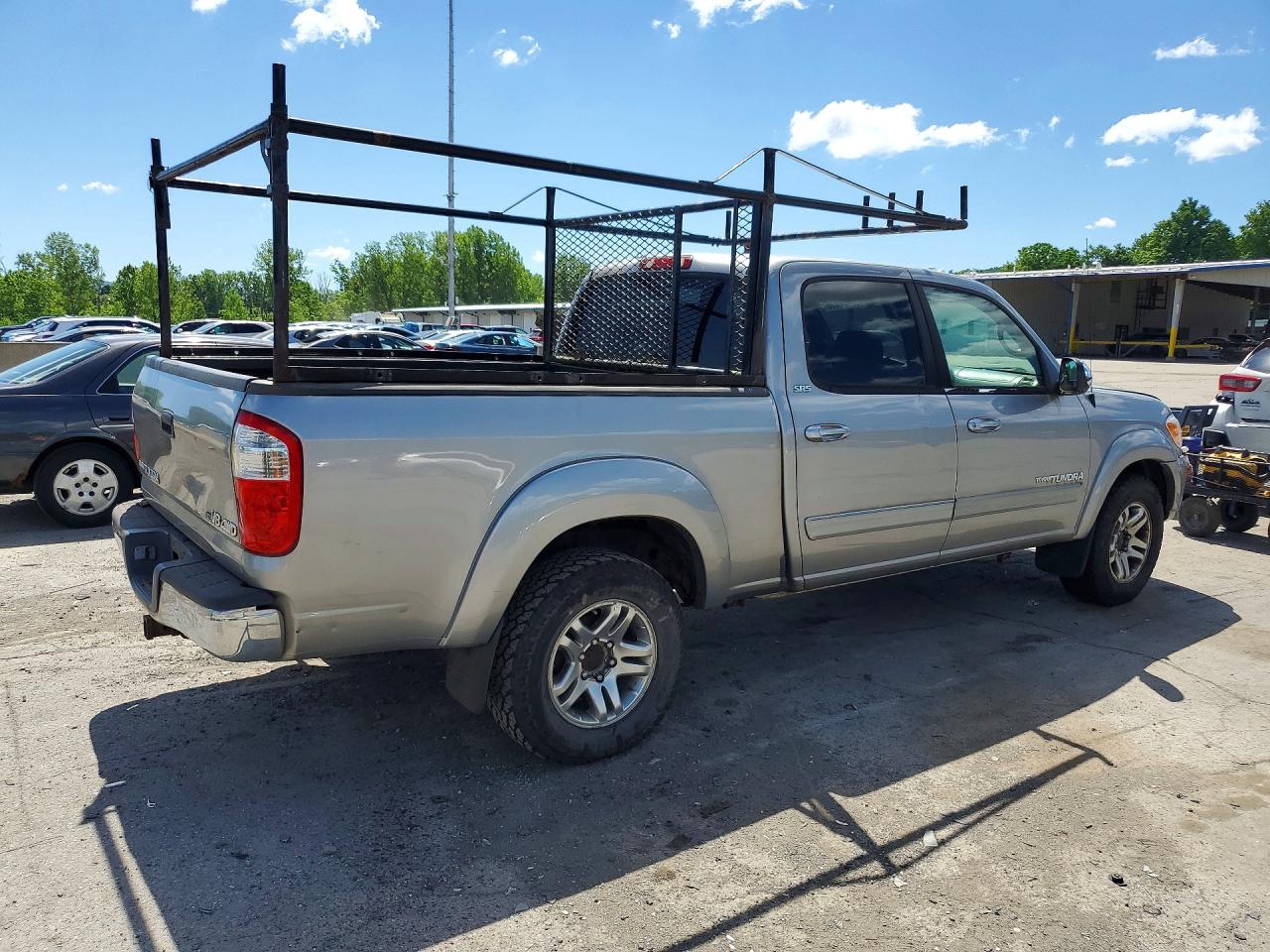 2006 Toyota Tundra Double Cab Sr5 Серый vin: 5TBDT44146S506416
