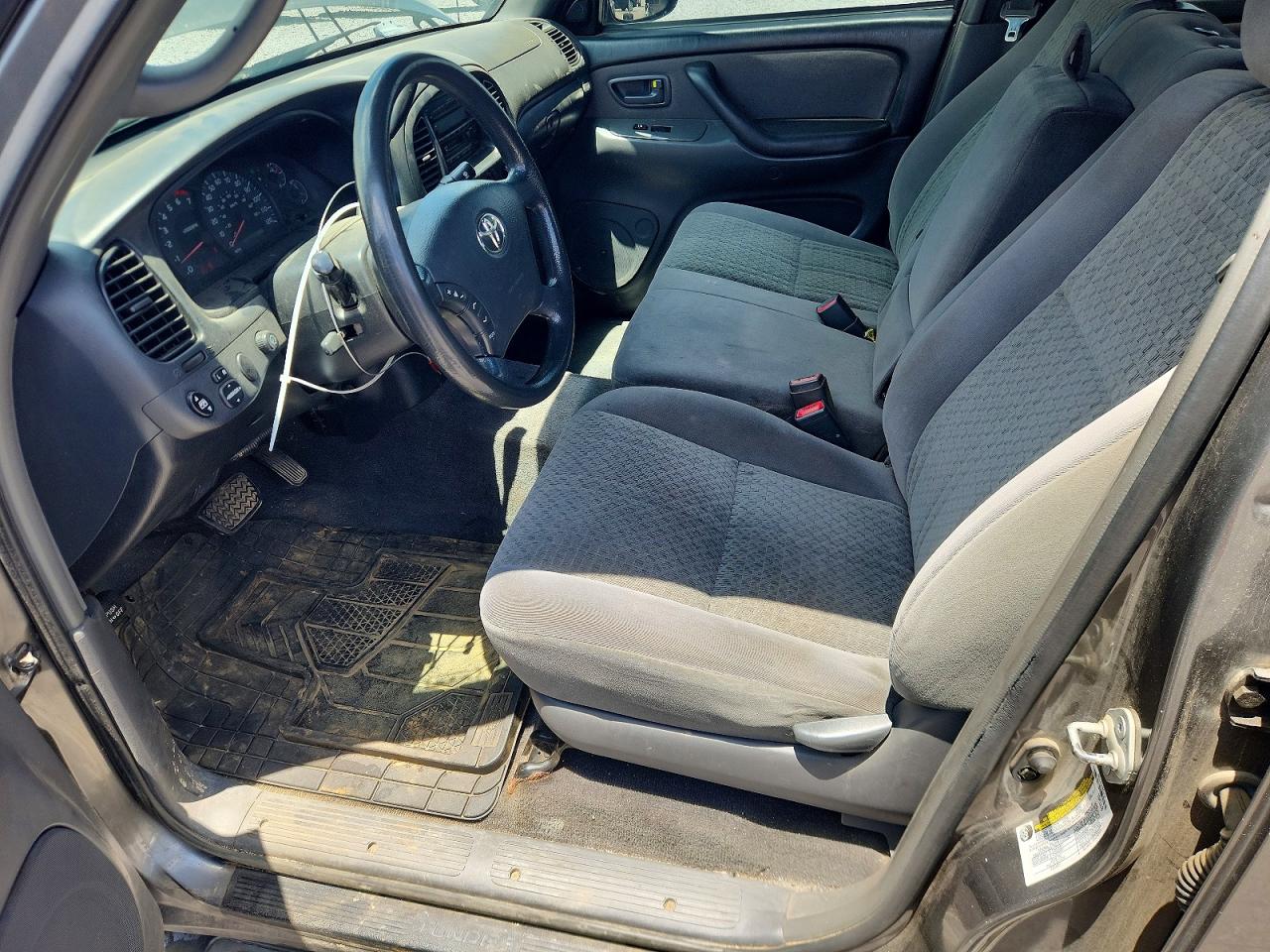 2006 Toyota Tundra Double Cab Sr5 Gray vin: 5TBDT44146S507341