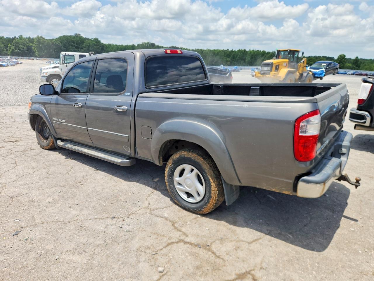 2006 Toyota Tundra Double Cab Sr5 Gray vin: 5TBDT44146S507341