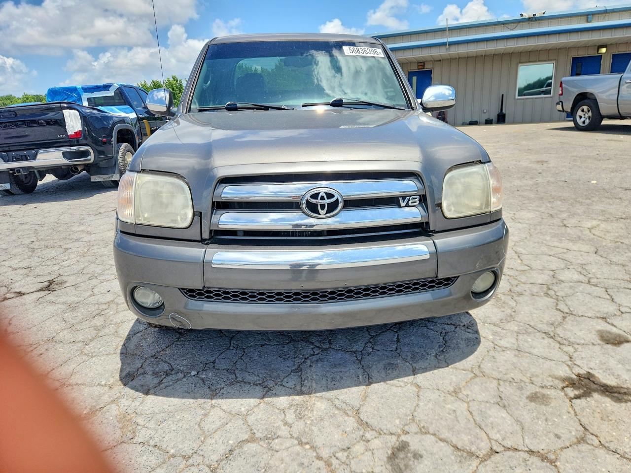 2006 Toyota Tundra Double Cab Sr5 Gray vin: 5TBDT44146S507341