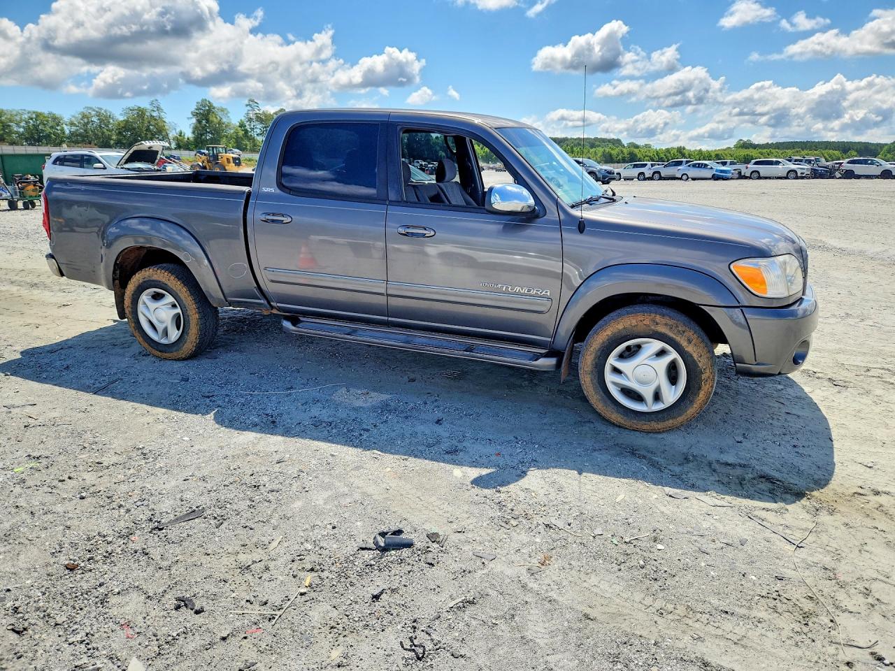2006 Toyota Tundra Double Cab Sr5 Серый vin: 5TBDT44146S507341