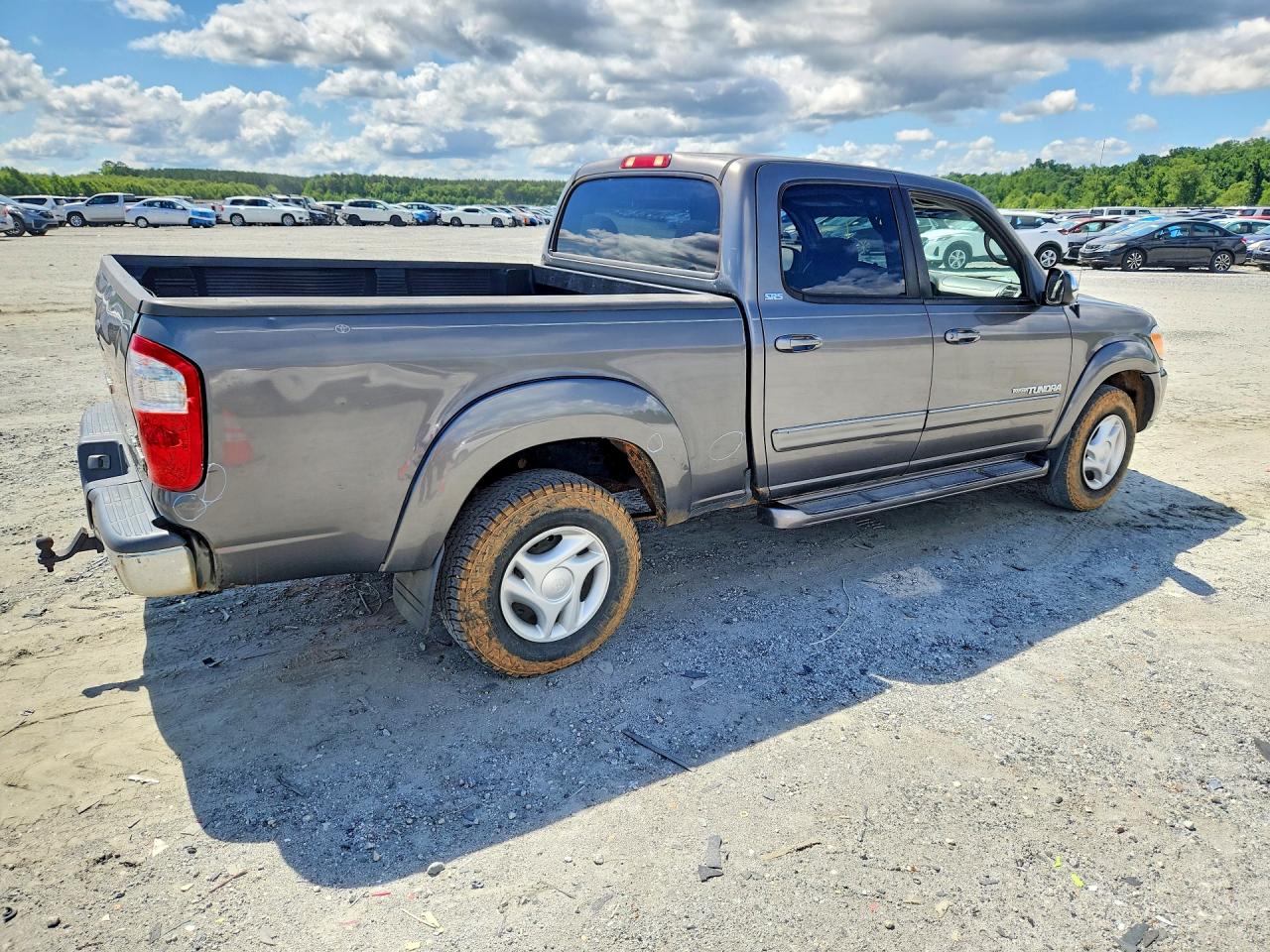 2006 Toyota Tundra Double Cab Sr5 Серый vin: 5TBDT44146S507341