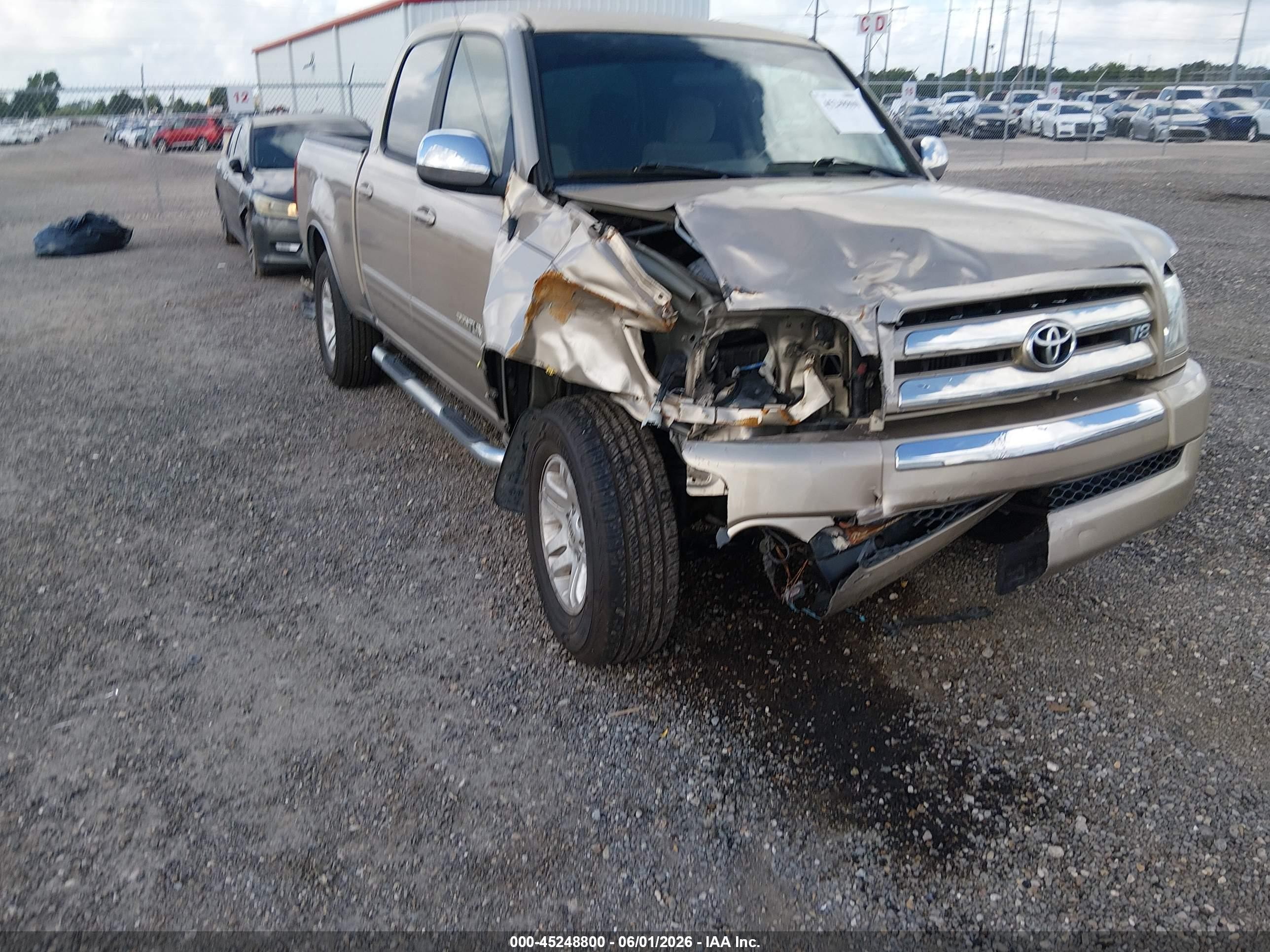 2006 Toyota Tundra Sr5 V8 Бежевый vin: 5TBDT44146S521434
