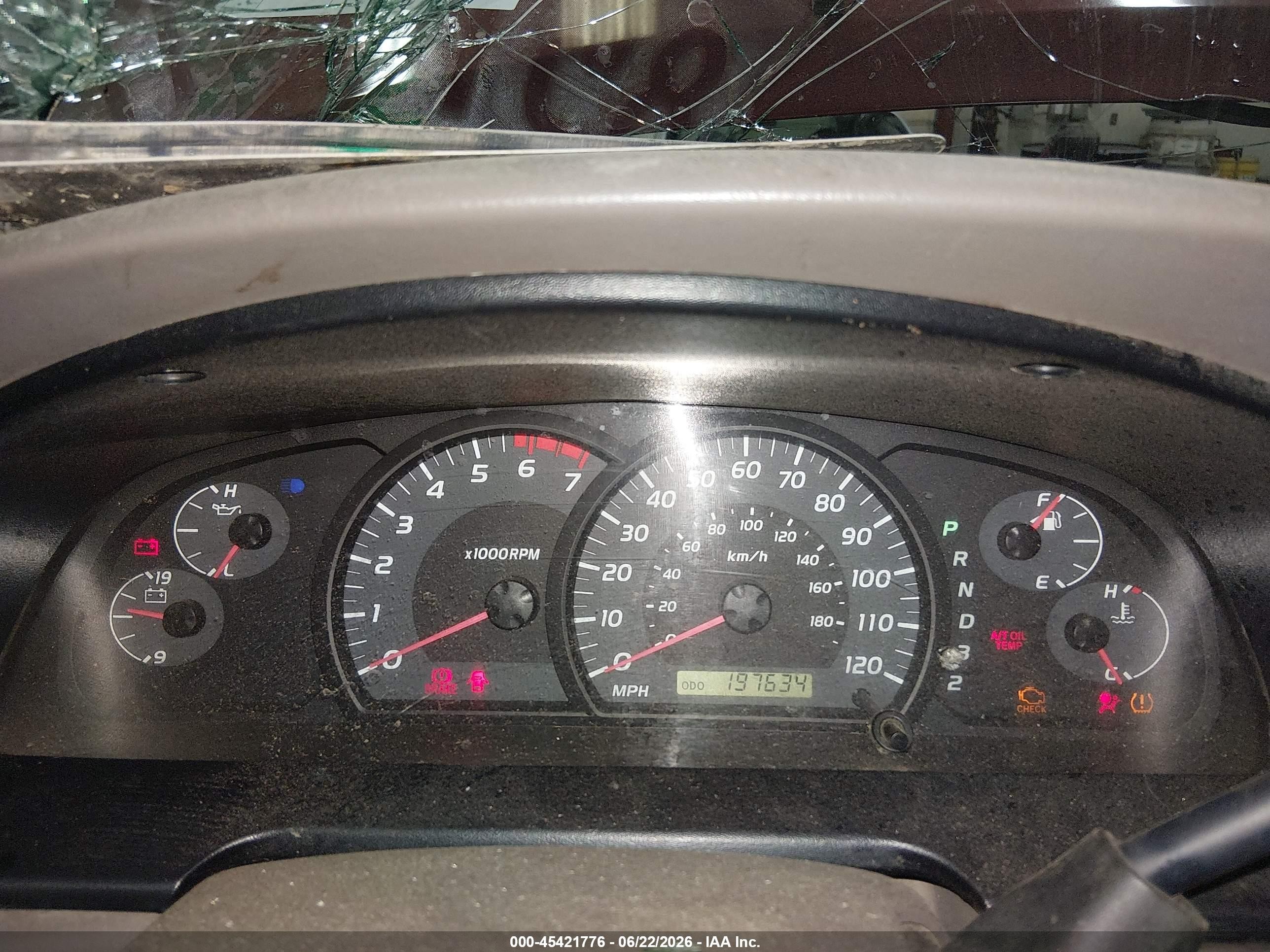 2006 Toyota Tundra Sr5 V8 Red vin: 5TBDT44146S541909
