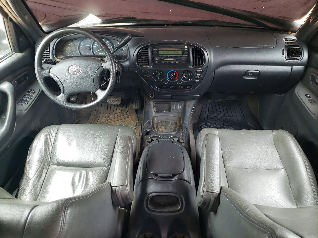 2005 Toyota Tundra Sr5 Серый vin: 5TBDT44155S476759