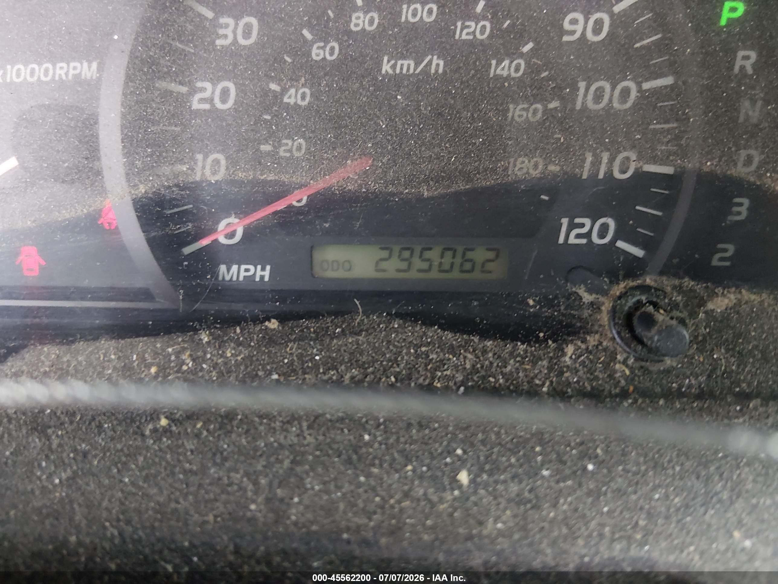 2005 Toyota Tundra Sr5 V8 Gray vin: 5TBDT44155S482089