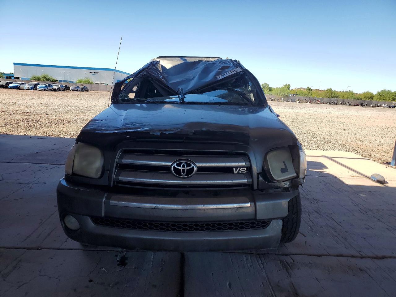 2006 Toyota Tundra Double Cab Sr5 Gray vin: 5TBDT44156S512788