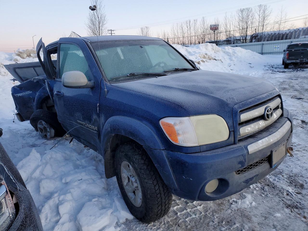 2006 Toyota Tundra Sr5 Blue vin: 5TBDT44156S535472