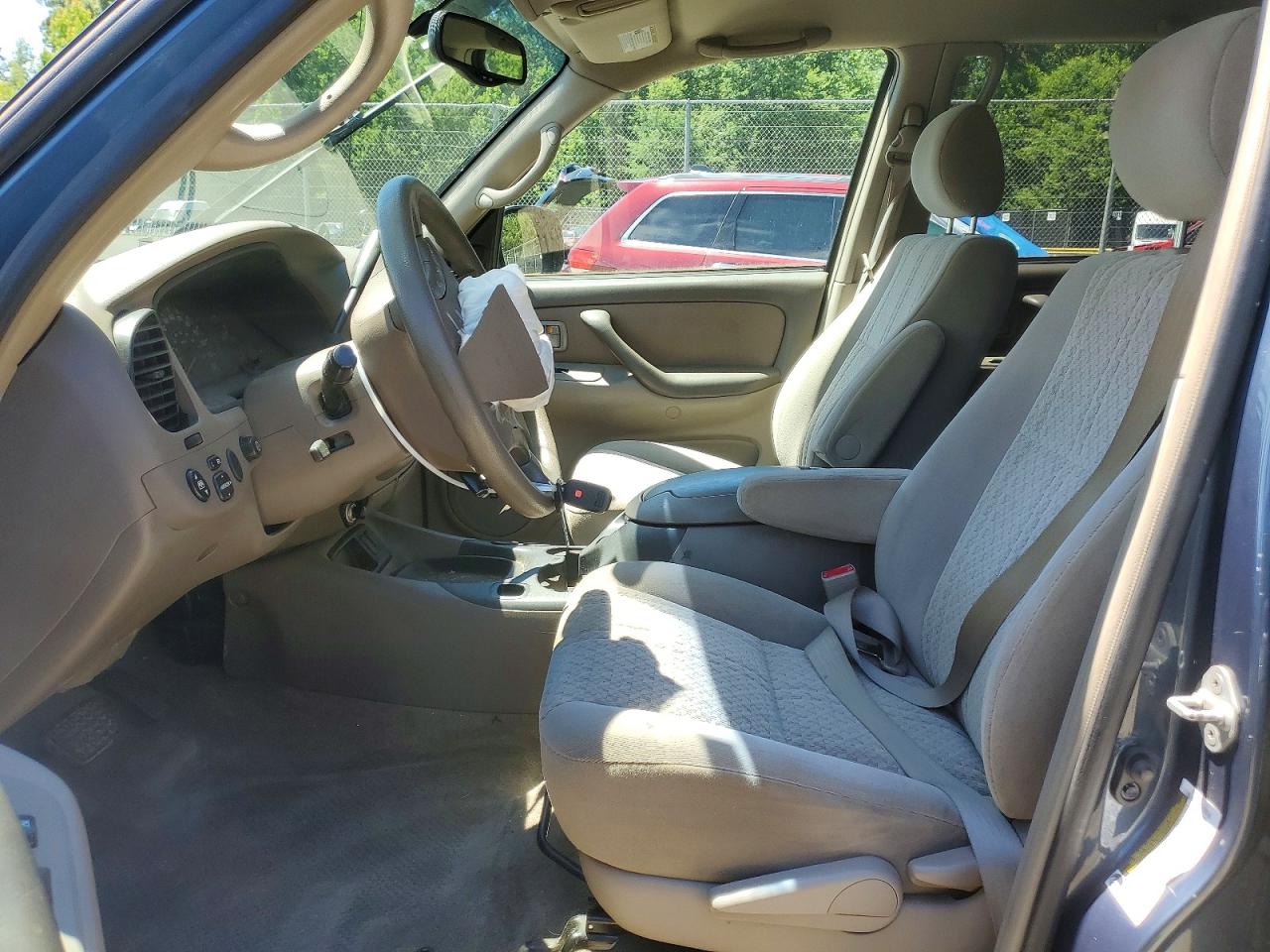 2006 Toyota Tundra Double Cab Sr5 Blue vin: 5TBDT44156S543197