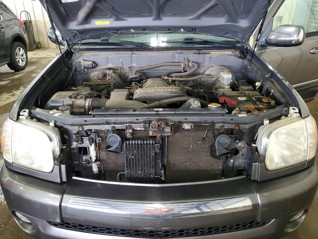 2005 Toyota Tundra Double Cab Sr5 Серый vin: 5TBDT44165S467262