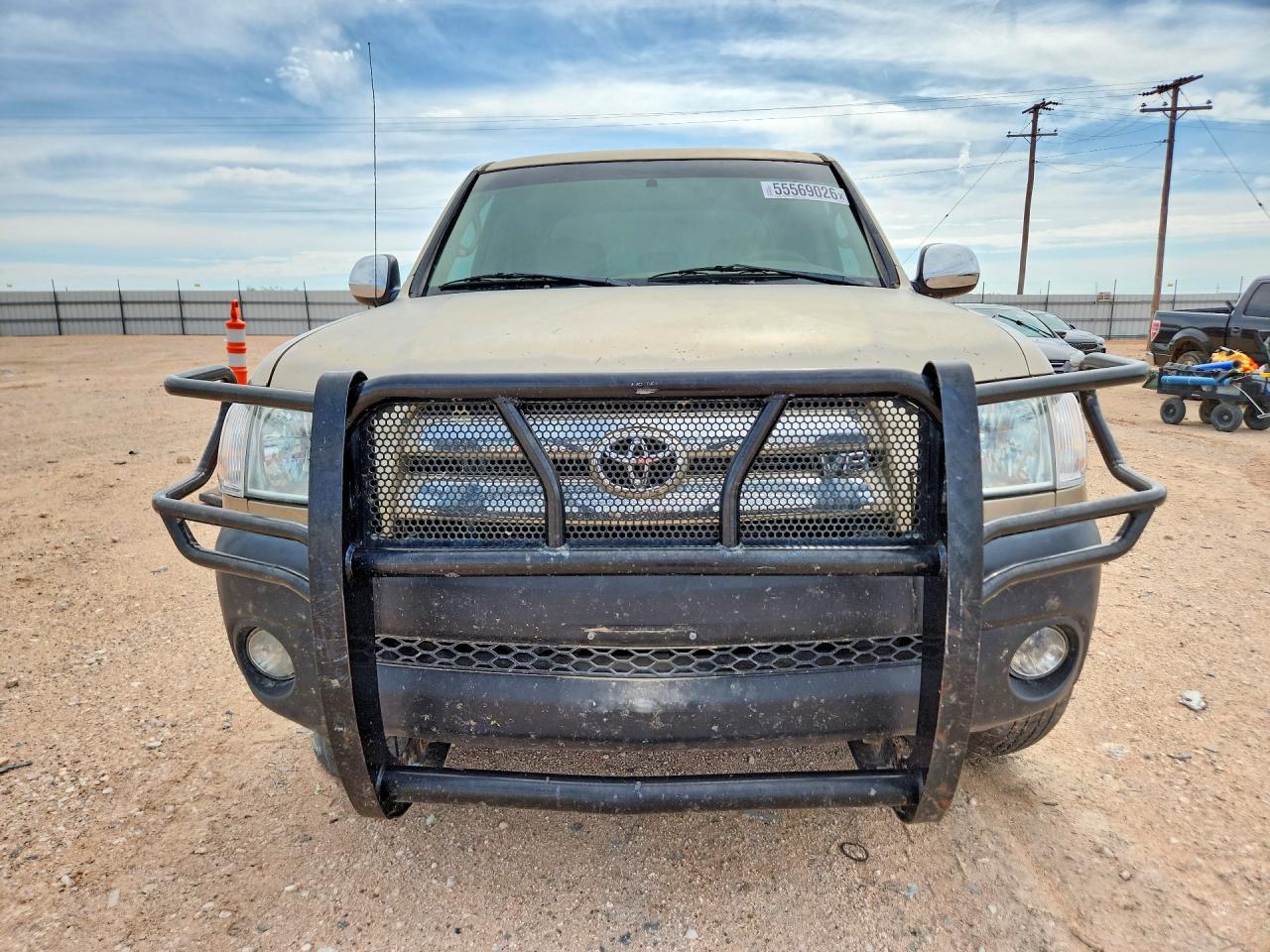 2005 Toyota Tundra Double Cab Sr5 Tan vin: 5TBDT44165S495191