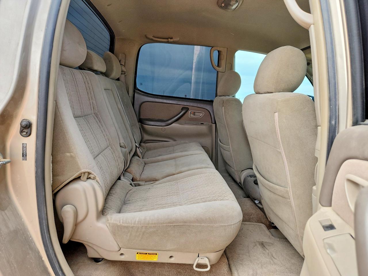 2005 Toyota Tundra Double Cab Sr5 Tan vin: 5TBDT44165S495191
