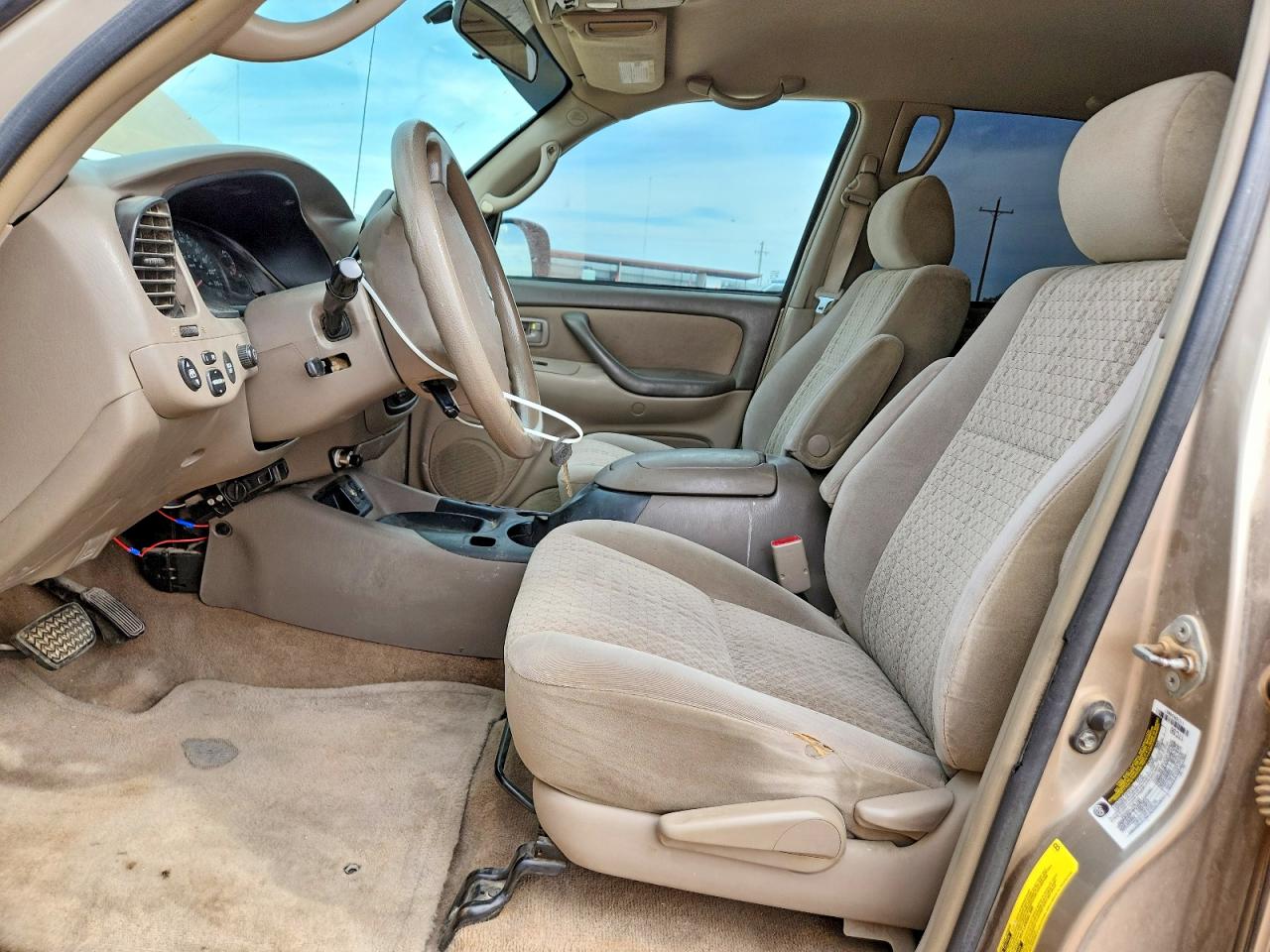 2005 Toyota Tundra Double Cab Sr5 Tan vin: 5TBDT44165S495191