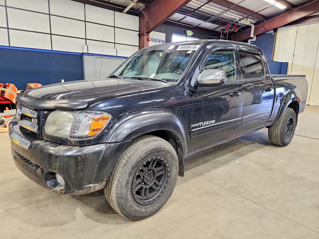 2005 Toyota Tundra Double Cab Sr5 Black vin: 5TBDT44165S499547