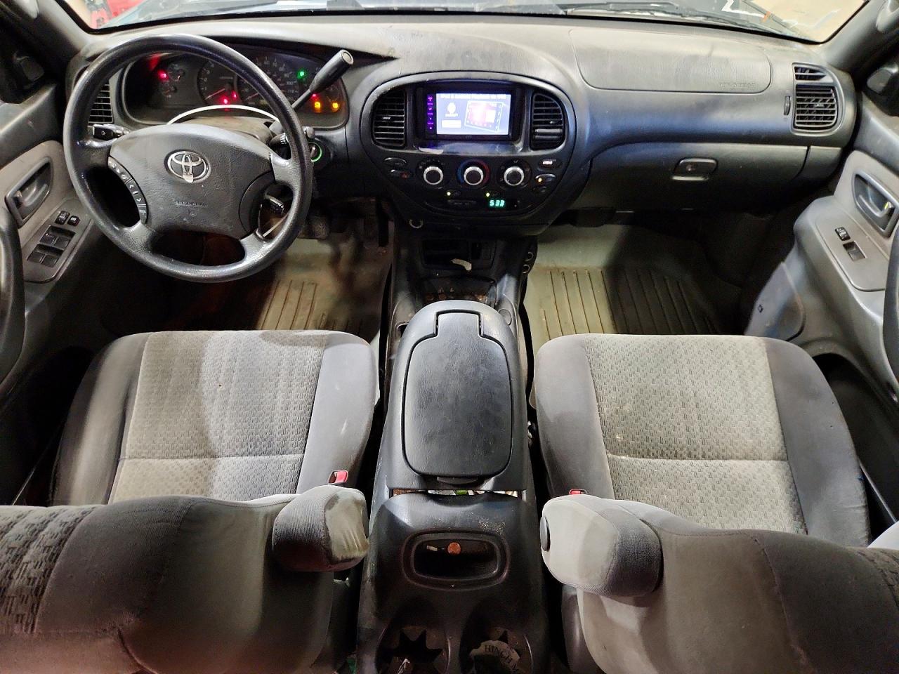 2005 Toyota Tundra Double Cab Sr5 Black vin: 5TBDT44165S499547