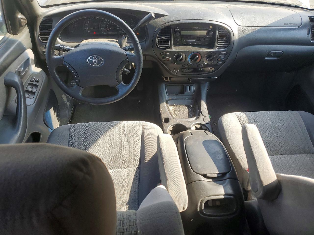 2006 Toyota Tundra Double Cab Sr5 Blue vin: 5TBDT44166S503856