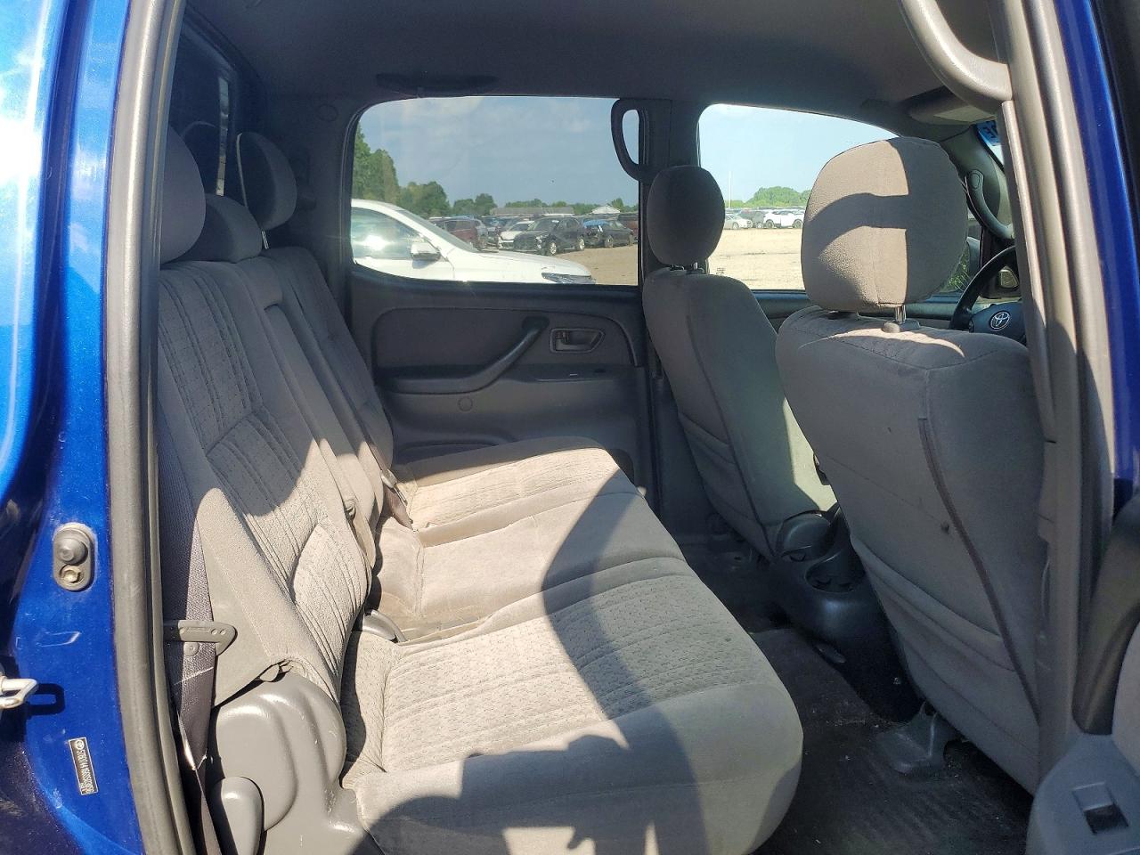 2006 Toyota Tundra Double Cab Sr5 Blue vin: 5TBDT44166S503856