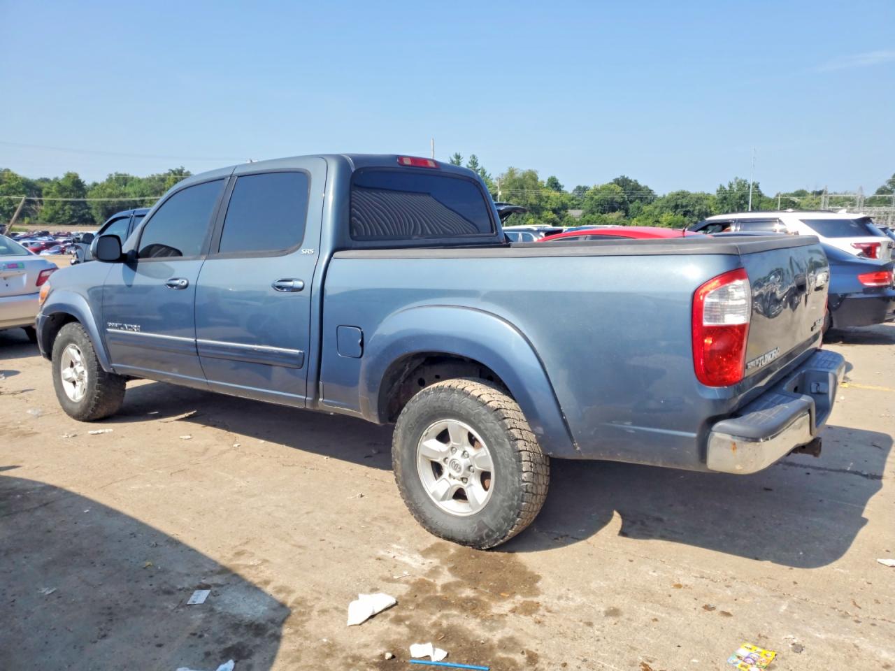 2006 Toyota Tundra Sr5 Gray vin: 5TBDT44166S514355