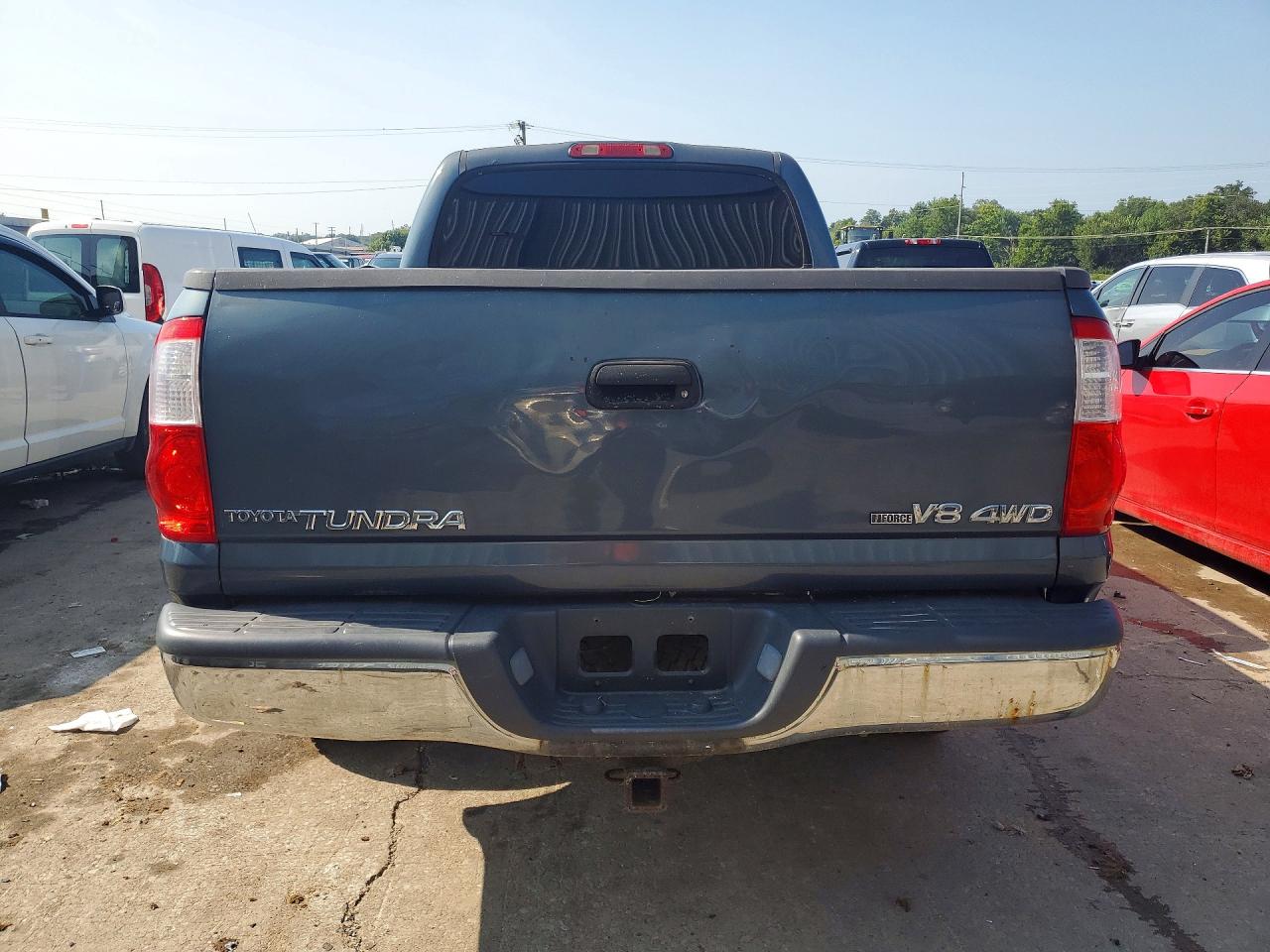 2006 Toyota Tundra Sr5 Gray vin: 5TBDT44166S514355