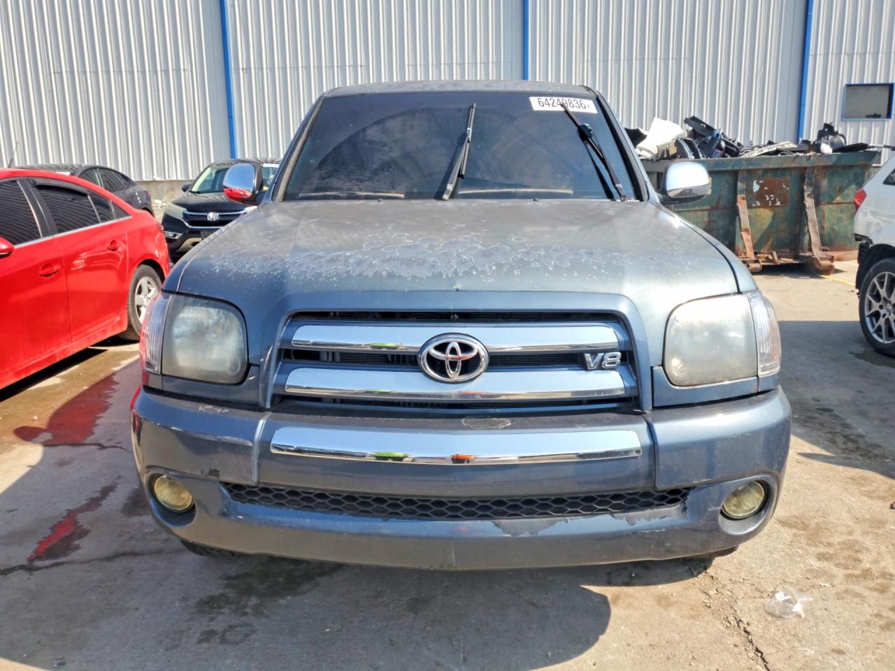 2006 Toyota Tundra Sr5 Gray vin: 5TBDT44166S514355
