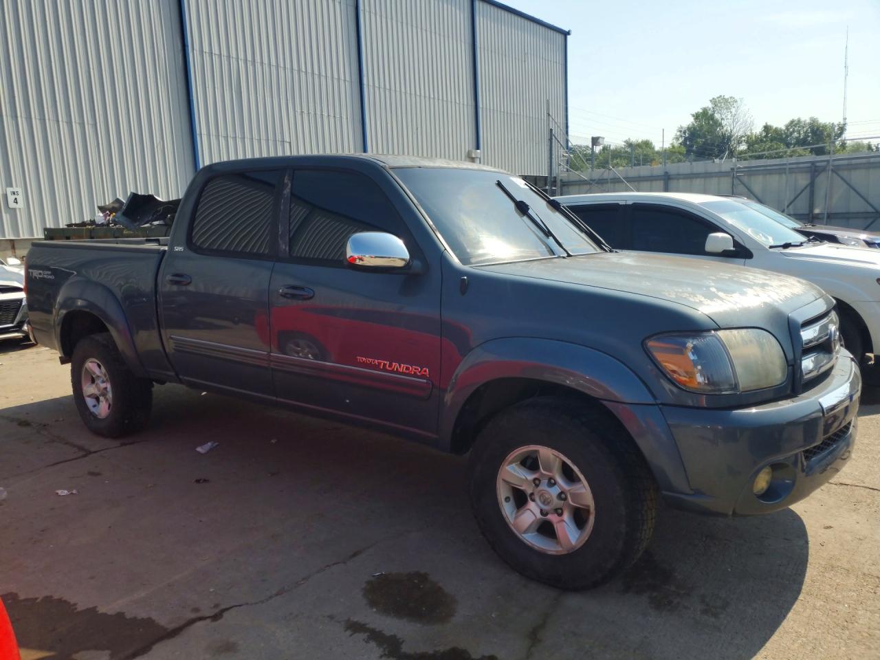 2006 Toyota Tundra Sr5 Gray vin: 5TBDT44166S514355