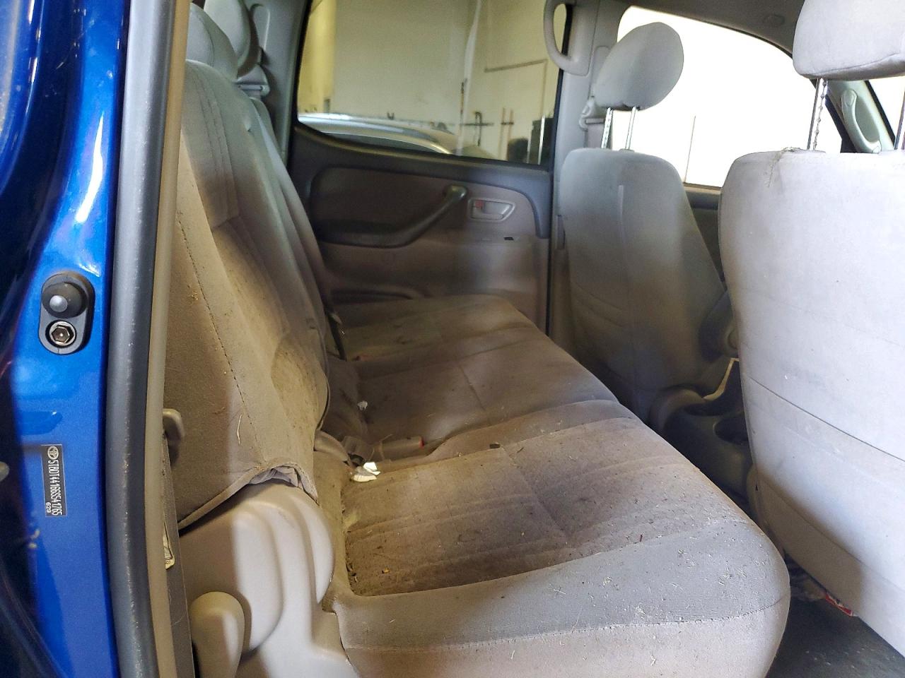 2006 Toyota Tundra Double Cab Sr5 Синий vin: 5TBDT44166S541765