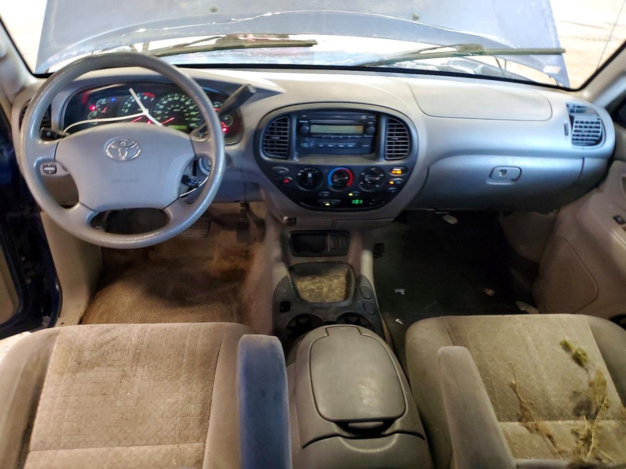 2006 Toyota Tundra Double Cab Sr5 Синий vin: 5TBDT44166S541765