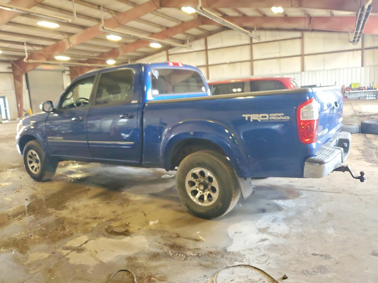 2006 Toyota Tundra Double Cab Sr5 Синий vin: 5TBDT44166S541765