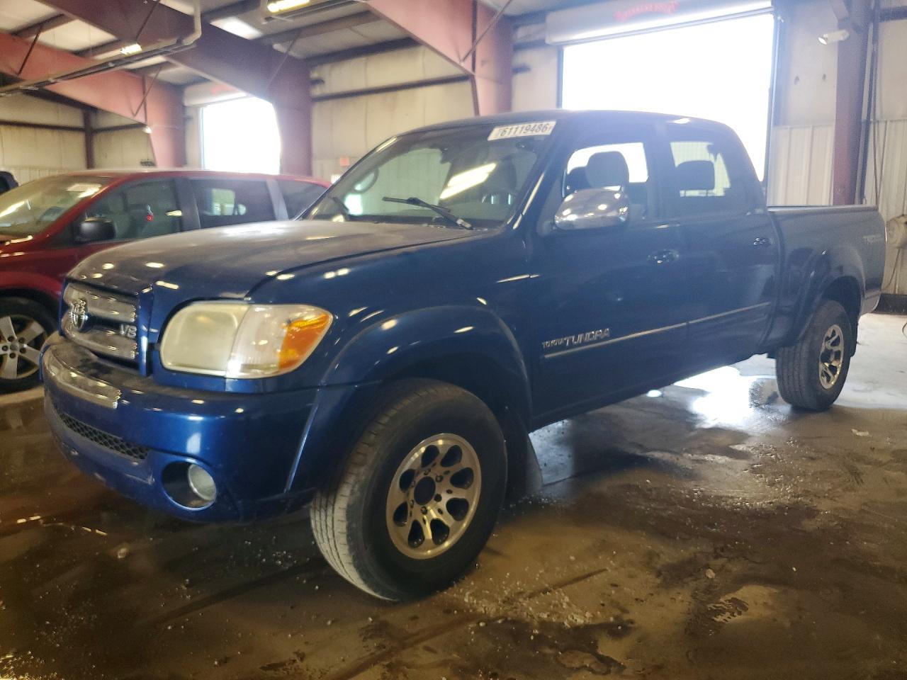 2006 Toyota Tundra Double Cab Sr5 Синий vin: 5TBDT44166S541765